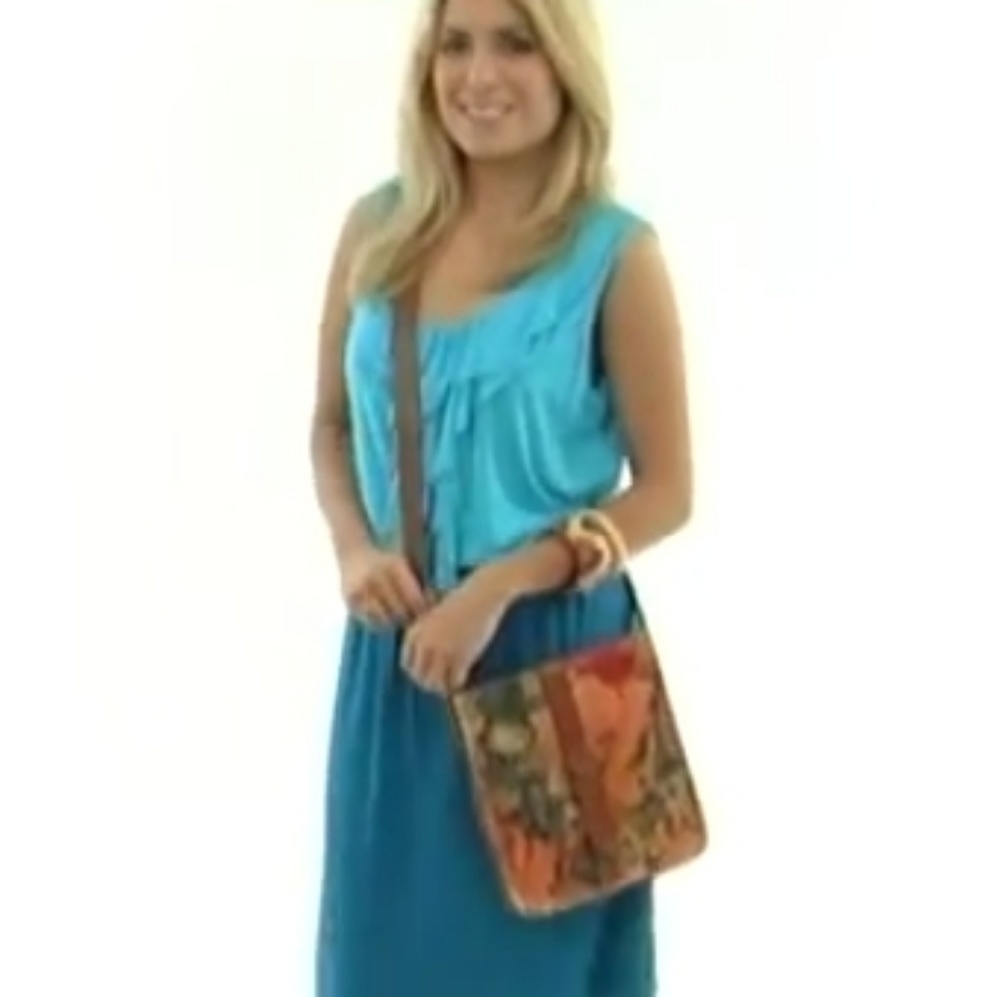 Patricia Nash Italian Leather Crossbody - Picture 3 of 7